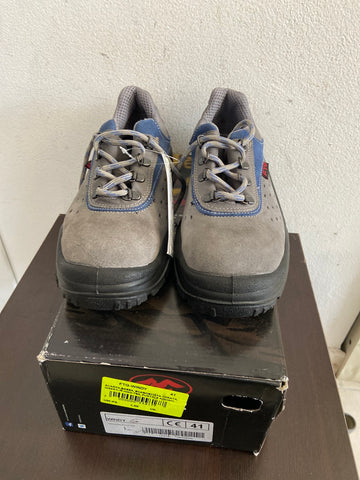 SCARPA DA LAVORO FTG TG41 GRIGIO/BLU C/SCATOLA(PARI AL NUOVO)