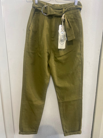 PANTALONE BSB TGXS VERDE DONNA(PARI AL NUOVO)