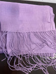 PASHMINA IN LINO LILLA