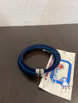 TRIS BRACCIALI HIPHOP BLU VELLUTO