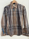 CAMICIA NARACAMICIE TGS BEIGE/BLU UOMO