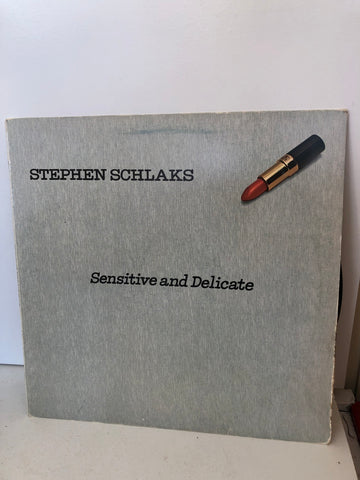 DISCO VINILE LP 33 GIRI SENSITIVE AND DELICATE - STEPHEN SCHLAKS