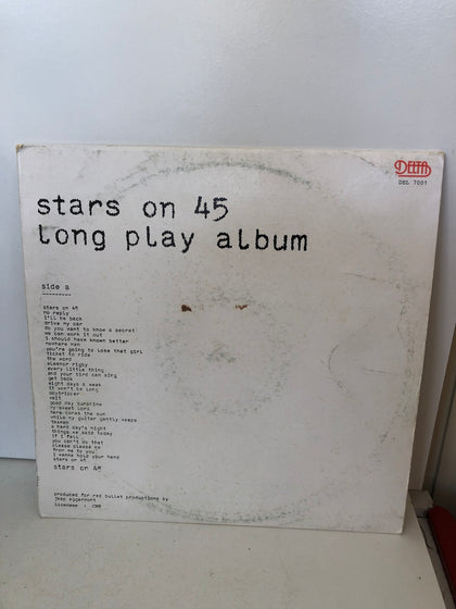 DISCO VINILE LP 33 GIRI  STARS ON 45