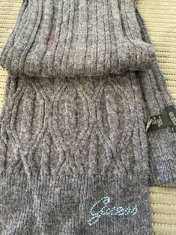 SCIARPE GUESS MISTO LANA GRIGIO