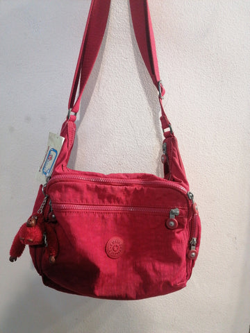 BORSA TRACOLLA KIPLING ROSSO