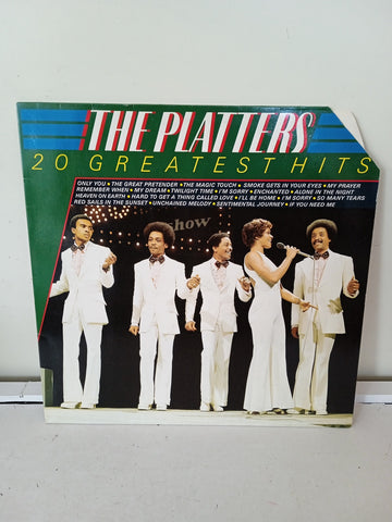 DISCO VINILE LP 33 GIRI 20 GREATEST HITS - THE PLATTERS