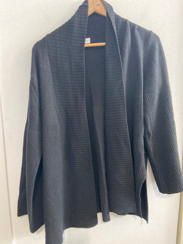 CARDIGAN BIANCO&BLU  XXL NERO DONNA