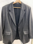 GIACCA BLAZER D.GALLESI TG48 IN LANA GRIGIO