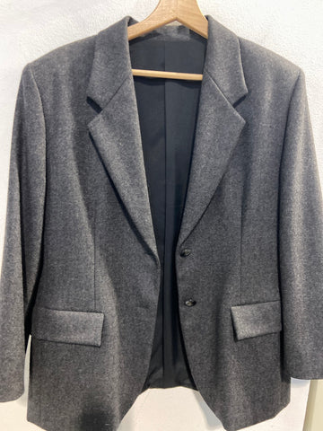 GIACCA BLAZER D.GALLESI TG48 IN LANA GRIGIO