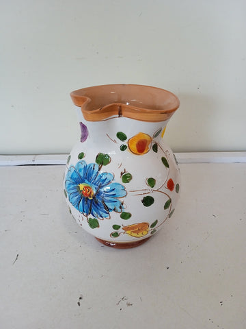 BROCCA IN CERAMICA TIPO CALTAGIRONE H16XL8XP8 CM