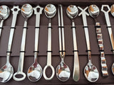 12 CUCCHIAINI PER COCKTAIL SAMBONET