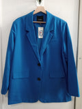 GIACCA BLAZER VERO MODA TG48 BLU ROYAL
