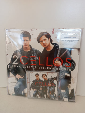 DISCO VINILE LP 33 GIRI LUKA SULIC & STJEPAN HAUSER - 2 CELLOS  + CD AUDIO