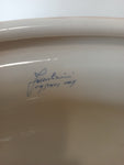 CACHE POT IN PORCELLANA FACCIOLINI CASTELLI H30XDIAMETRO30 CM