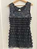 ABITO KORALLINE TG.M/L NERO C/PAILLETTES