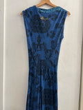 ABITO DESIGUAL TG.S BLU FANTASIA