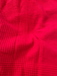 COPRILETTO IN COTONE ROSSO