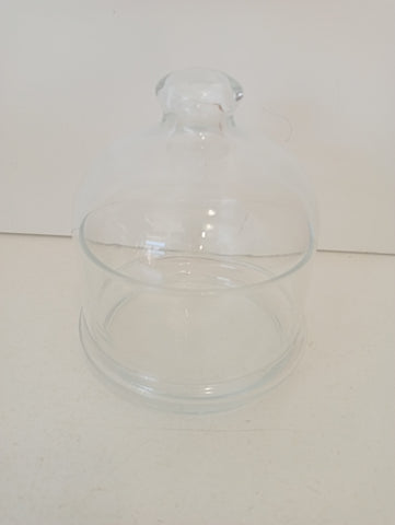 CAMPANA PORTA DOLCI IN VETRO H10XDIAMETRO10 CM