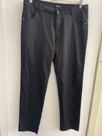 PANTALONE OLTRE TG46 NERO DONNA