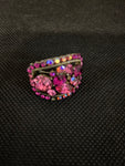 ANELLO PIETRE ROSA