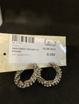 ORECCHINI CERCHIETTO STRASS