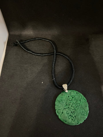 CIONDOLO GIADA VERDE