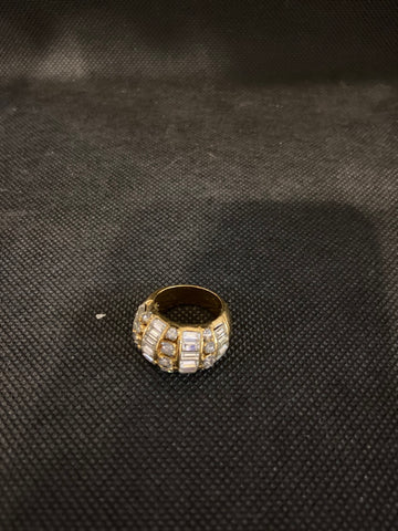 ANELLO DORATO C/PIETRE