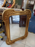 SPECCHIERA MOLATA CON CORNICE DORATA IN STILE  75X95 CM