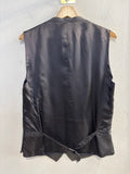 GILET ZARA TGL BLU/GRIGIO