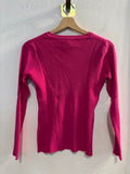 MAGLIONCINO ALE&ALI TGS/M FUCSIA C/APPLICAZIONI STRASS