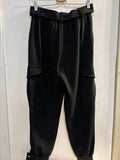 PANTALONE ZARA TGS NERO CARGO