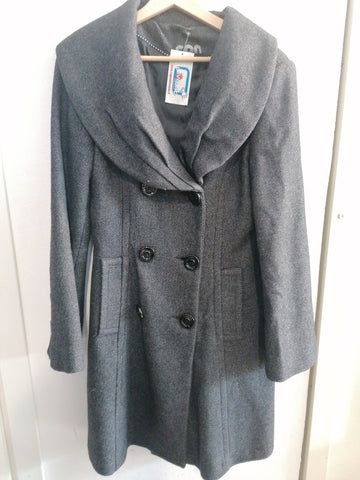 CAPPOTTO CONBIPEL TG44 GRIGIO DONNA