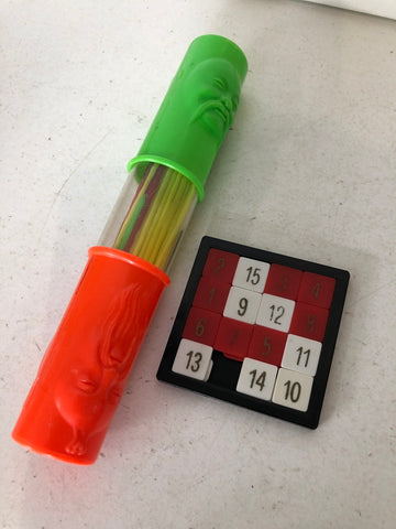 COPPIA GIOCHI VINTAGE SHANGAI + PUZZLE