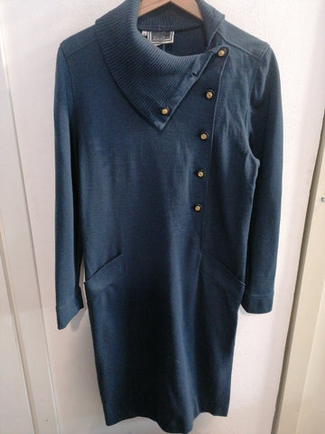 ABITO LONGUETTE LUISA SPAGNOLI TG44 BLU