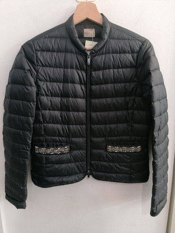 PIUMINO PENNYBLACK TG42 NERO C/PIETRE