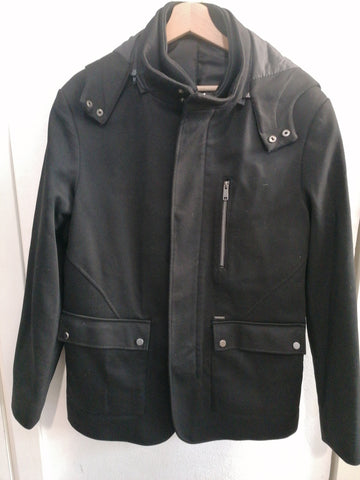 CAPPOTTO ZARA TGL NERO UOMO