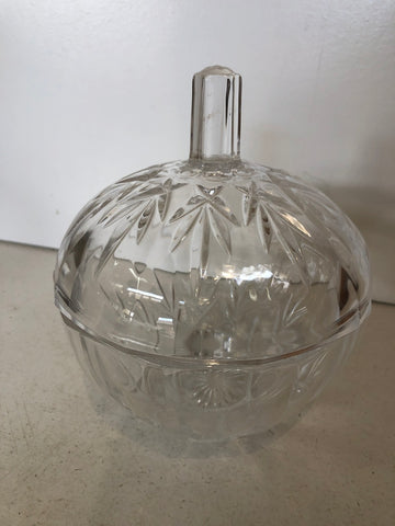 PORTA DOLCI IN VETRO H10XDIAMETRO10 CM