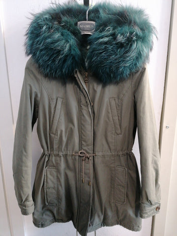 PARKA A.CHAMONIX TG42 VERDE/OTTANIO