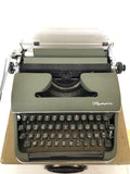MACCHINA DA SCRIVERE OLYMPIA WERKE WEST GMBH CON CUSTODIA