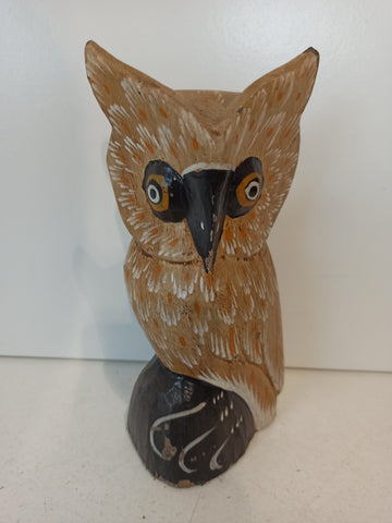 GUFO IN LEGNO H20XL10XP5 CM