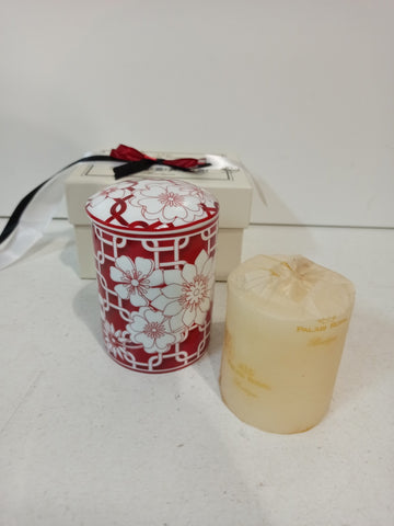 PORTA CANDELA PORCELLANA PALAIS ROYAL H10XDIAMETRO5 CM C/CANDELA