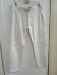 PANTALONE THEOTHERFACE TG52 BIANCO UOMO