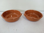 COPPIA TEGAMI TERRACOTTA H5XDIAMETRO13 CM