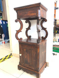 MOBILE DUE RIPIANI IN LEGNO H90XL37XP33 CM