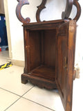MOBILE DUE RIPIANI IN LEGNO H90XL37XP33 CM