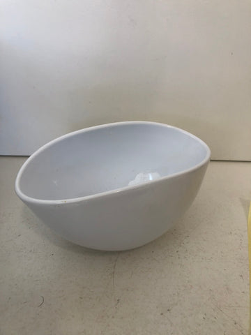 CACHE POT PER BONSAI IN CERAMICA BIANCA H10XL16XP8 CM