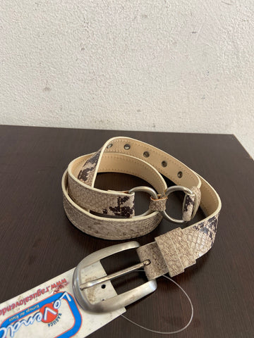 CINTURA PENNYBLACK DONNA PELLE EFFETTO PITONATO