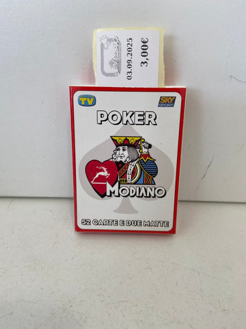 MAZZO CARTE DA GIOCO MODIANO