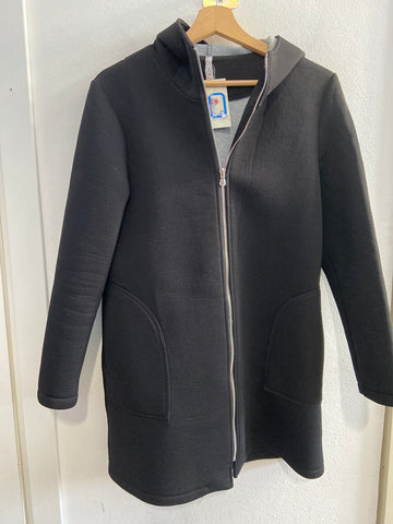 TRENCH DONNA TGM NERO IN TESSUTO TECNICO