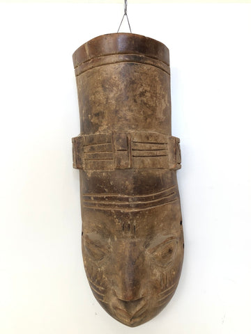 MASCHERA ETNICA MURALE H40XL16 CM